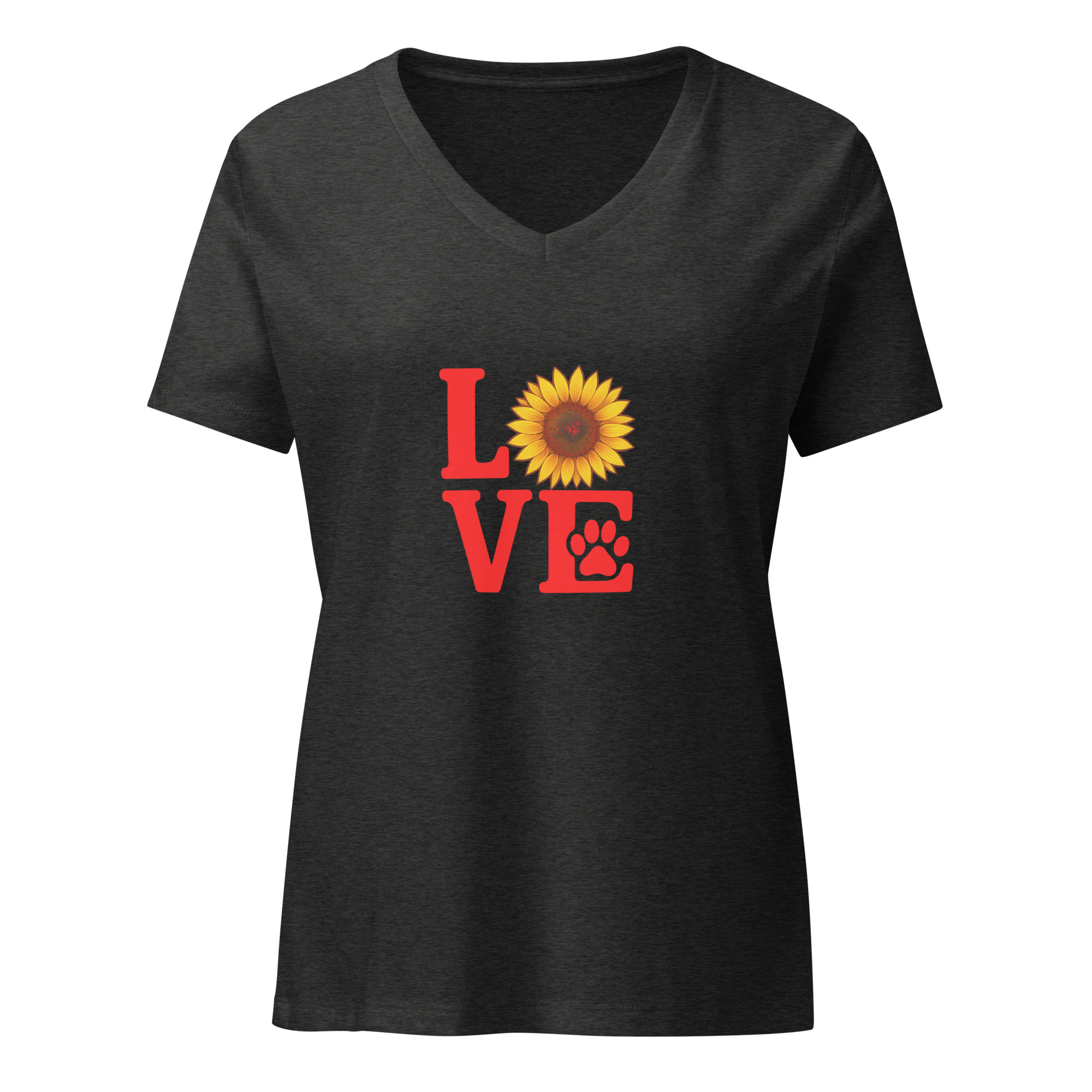 Love Paw Print Sunflower 4 Love Paw Print Sunflower - Image 4