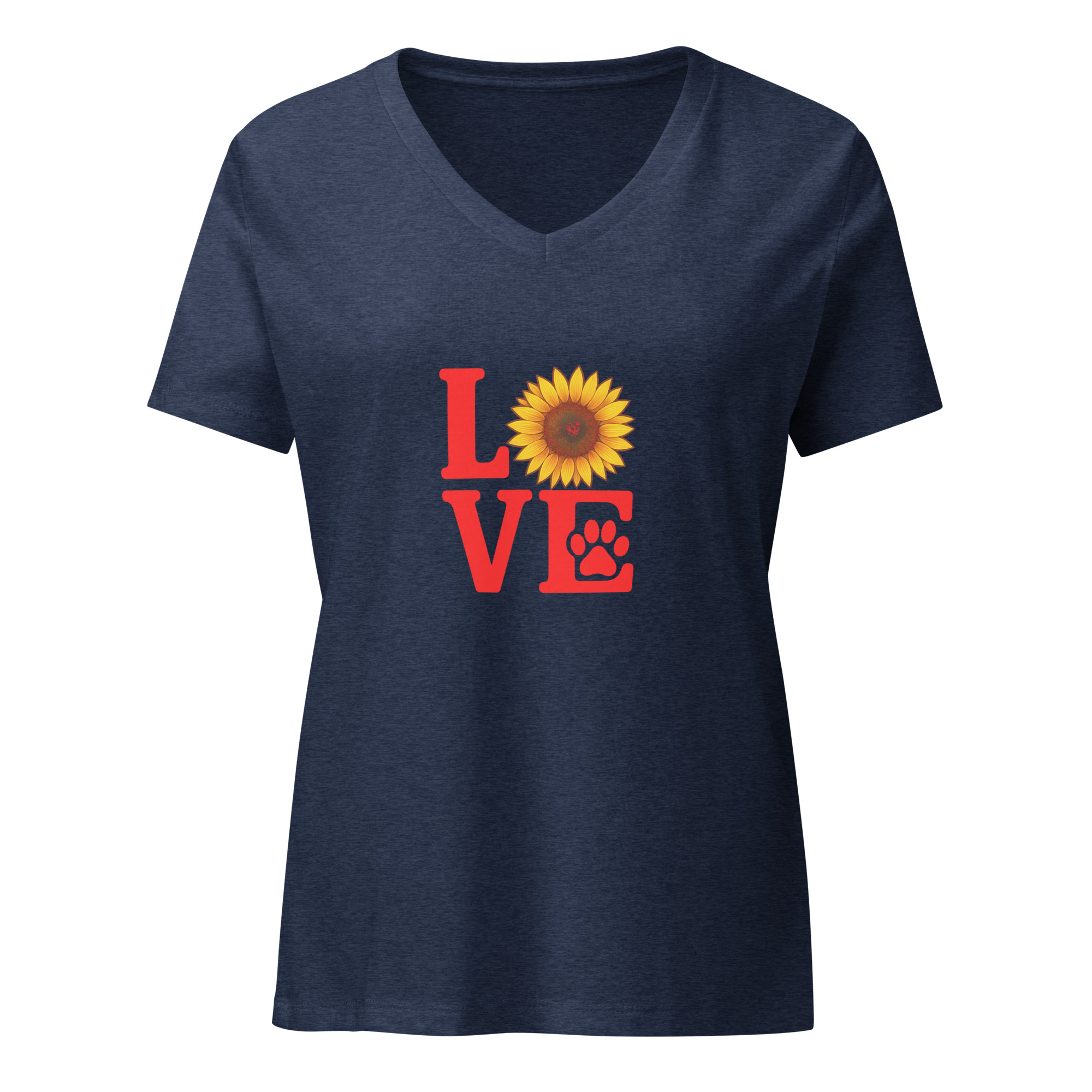 Love Paw Print Sunflower 3 Love Paw Print Sunflower - Image 3