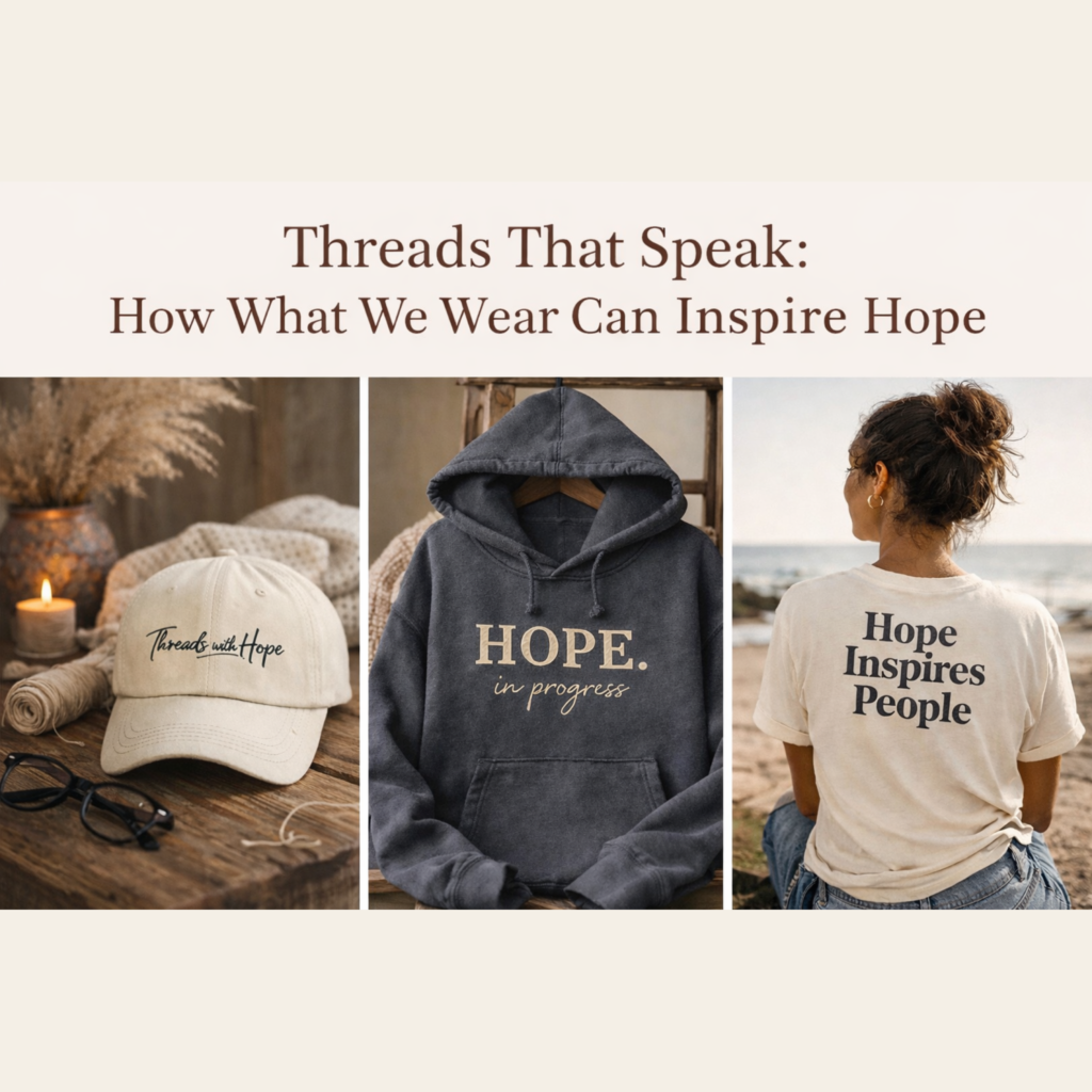 Threads of Hope: Wearing What Matters 6 Threads That Speak 1